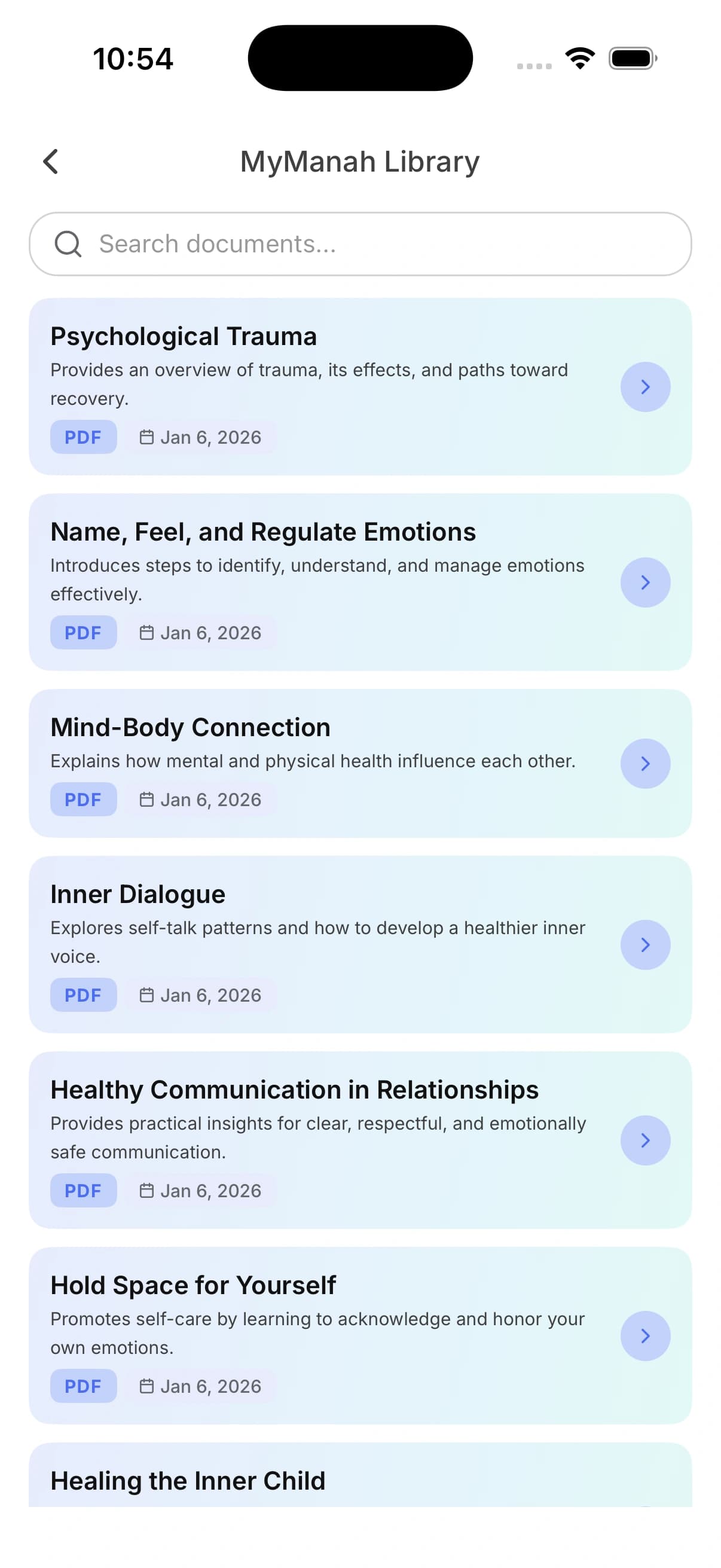 Self-Help Tools